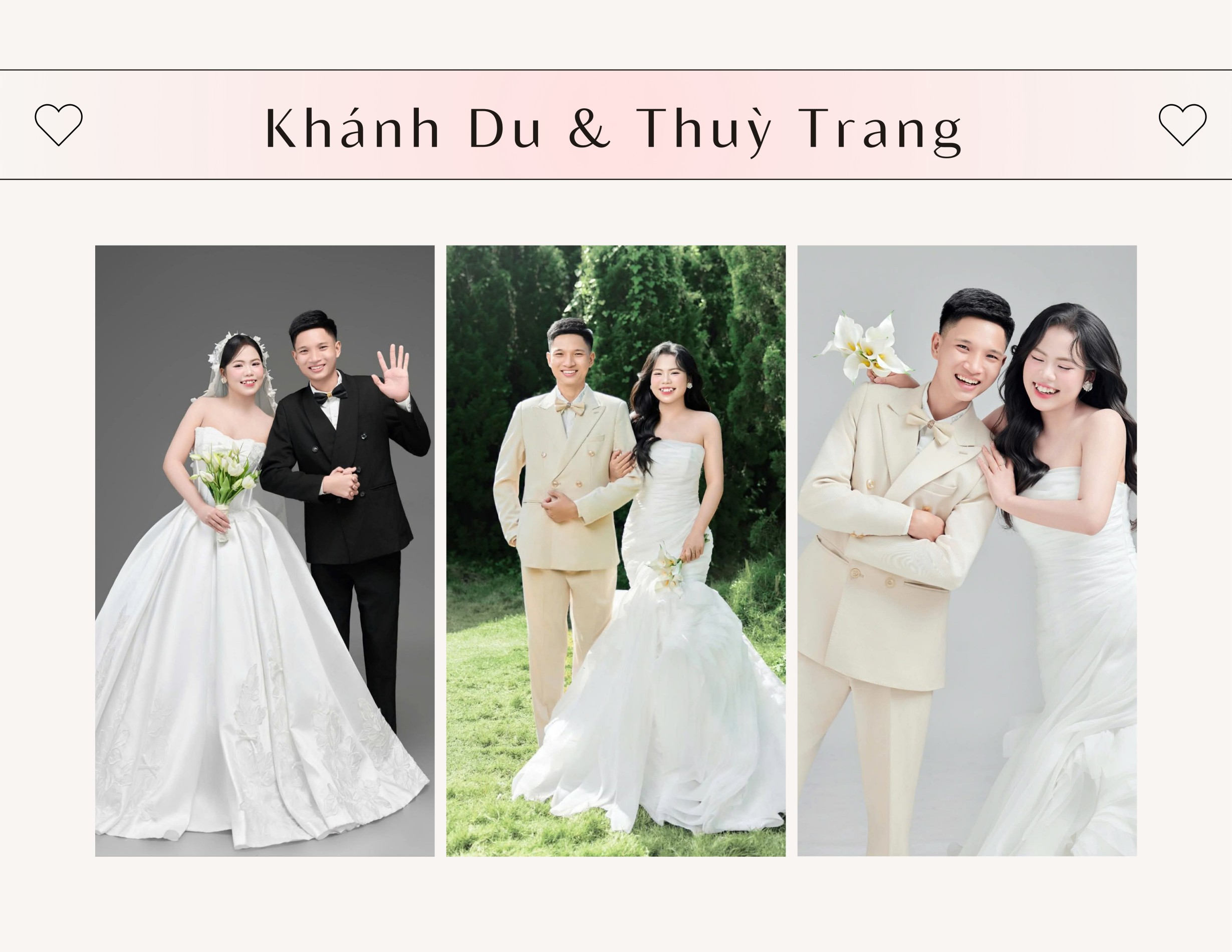 Thiệp Cưới Khánh Du – Thuỳ Trang